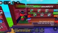 Claiming rewards from Tomade Torelli (Image via Roblox)